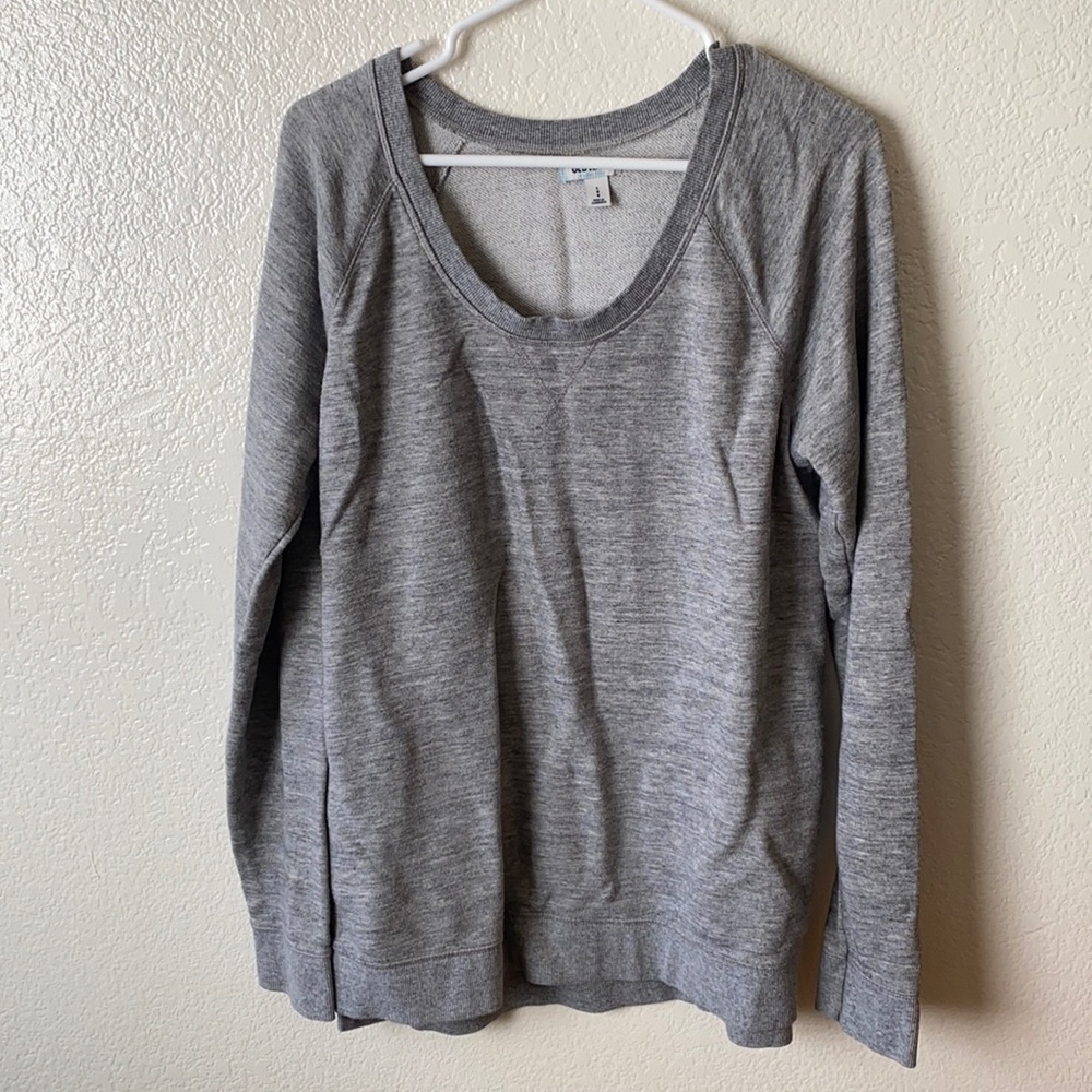 Grey Tunic Sweatshirt